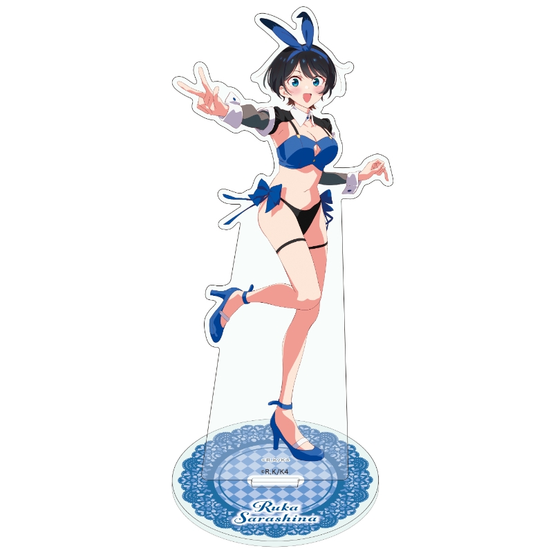 【グッズ-スタンドポップ】彼女、お借りします BIGアクリルスタンド(更科瑠夏・逆バニー)