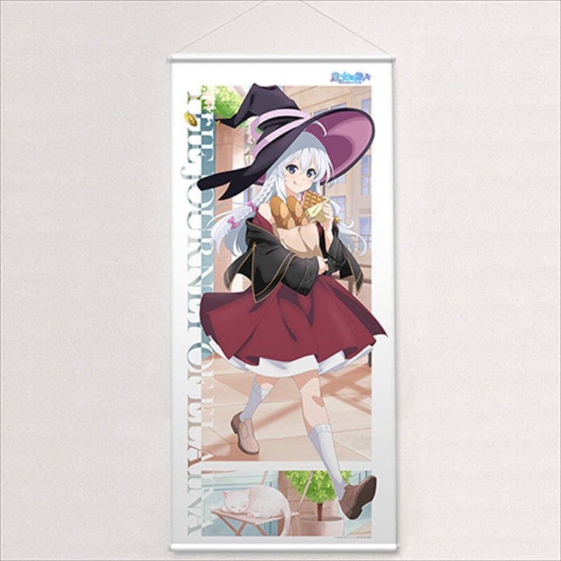 【グッズ-タペストリー】魔女の旅々 描き下ろし特大タペストリー(イレイナ/食べ歩き)