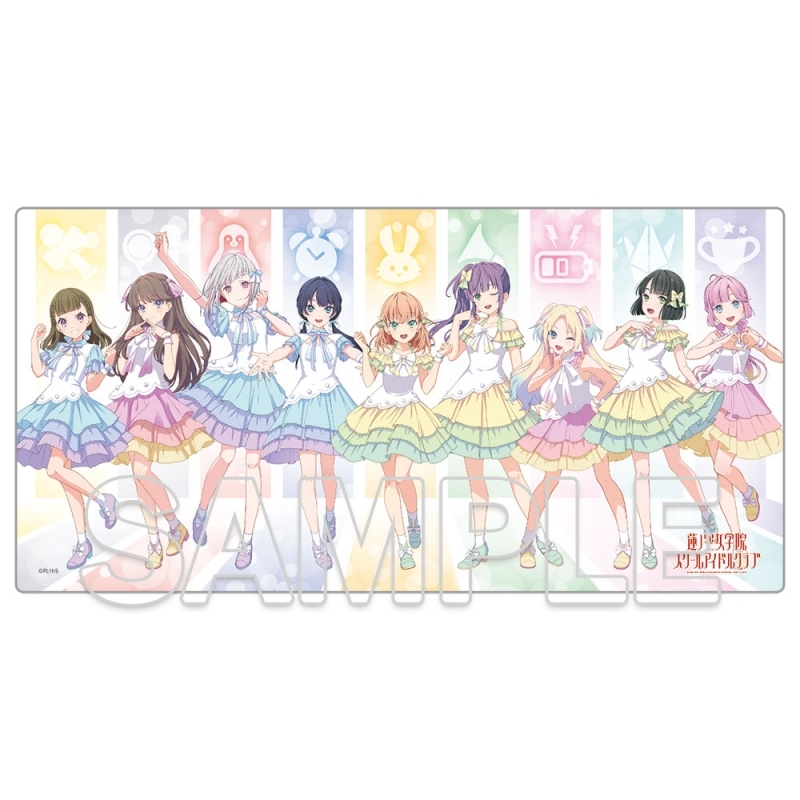 【グッズ-デスクマット】ラブライブ！蓮ノ空女学院スクールアイドルクラブ デスクマット レインボーシフォン Ver.