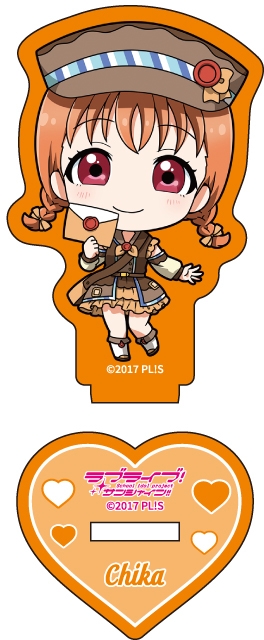 【グッズ-スタンドポップ】ラブライブ！サンシャイン!! ラメミニアクリルフィギュア 高海千歌 メッセンジャー デフォルメ ver.【ゲーマーズ先行】