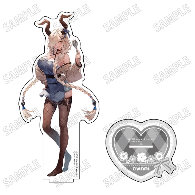 【グッズ-スタンドポップ】アズールレーン 描き下ろしBIGアクリルスタンド［エプロンver.］⑤尾張