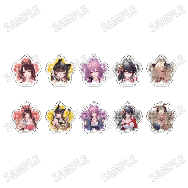 【グッズ-キーホルダー】アズールレーン 描き下ろしアクリルキーホルダーコレクション［エプロンver.］