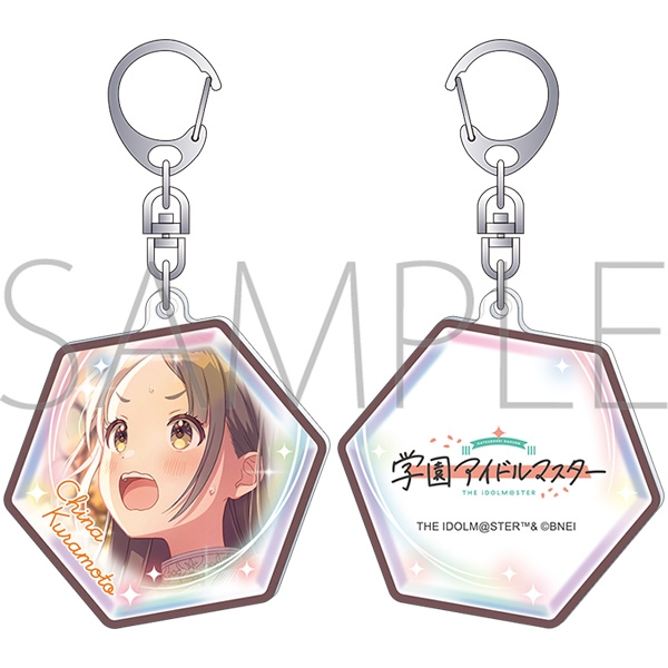 【グッズ-キーホルダー】学園アイドルマスター ピース風アクリルキーホルダー 倉本千奈