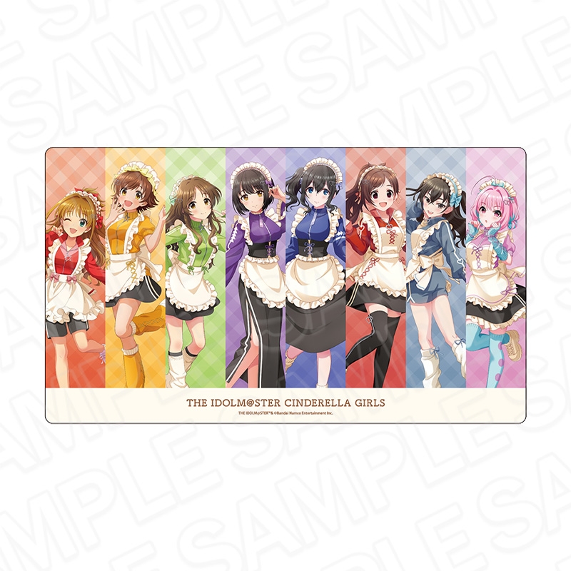 【グッズ-デスクマット】アイドルマスター シンデレラガールズ ラバーデスクマット ジャージメイド ver.