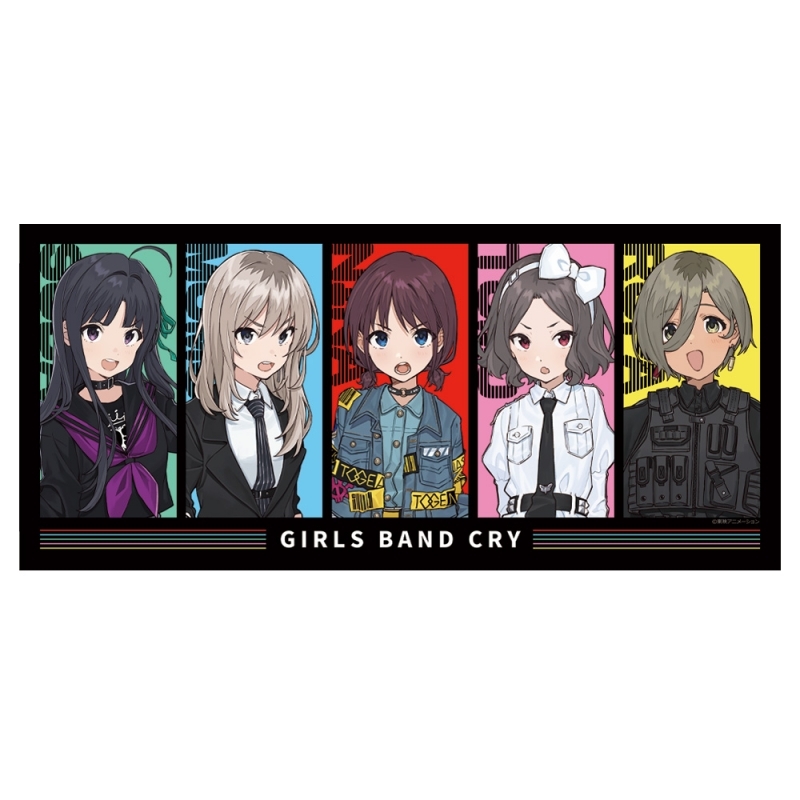 【グッズ-タオル】ガールズバンドクライ キャラクター大判タオル トゲナシトゲアリ vol.1