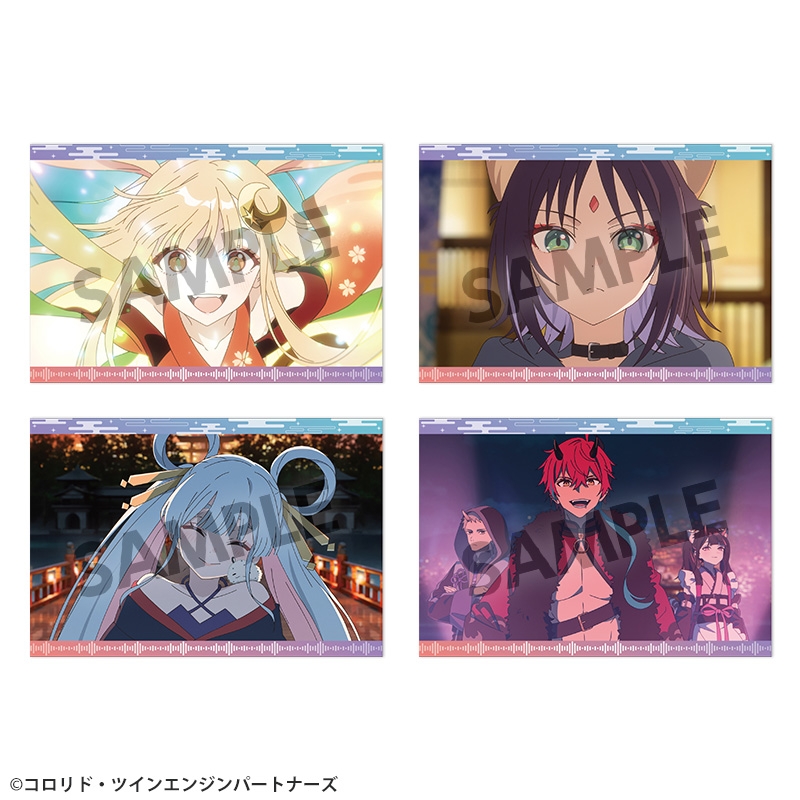 【グッズ-ポストカード】超かぐや姫！ ポストカードセット vol.1