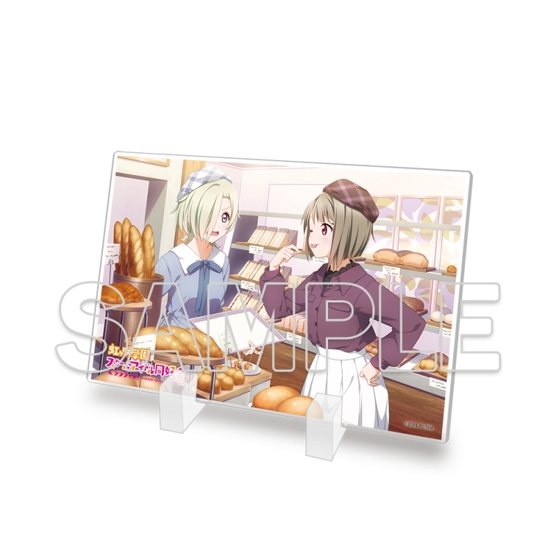 【グッズ-スタンドポップ】ラブライブ！虹ヶ咲学園スクールアイドル同好会 ミニアクリルプレート かすみ＆ミア