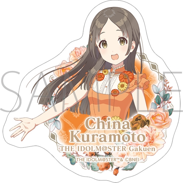 【グッズ-ステッカー】学園アイドルマスター ステッカー 倉本千奈