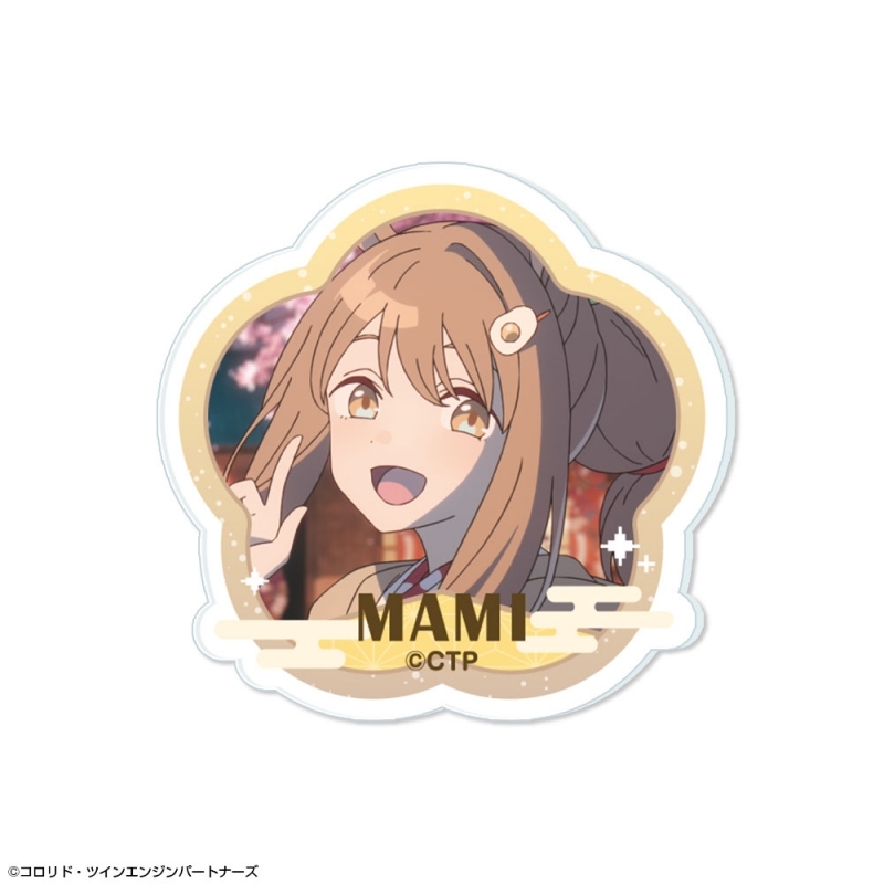 【グッズ-バッチ】超かぐや姫！ アクリルバッジ デザイン17(諌山真実)