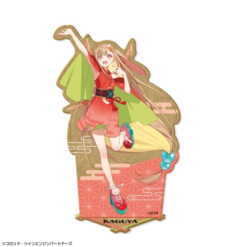 【グッズ-ボード】超かぐや姫！ 木製スタンド デザイン02(かぐや/VR)