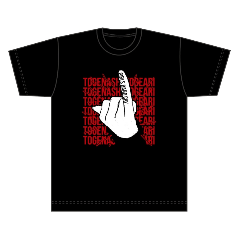 【グッズ-Tシャツ】ガールズバンドクライ Ｔシャツ/ XLサイズ