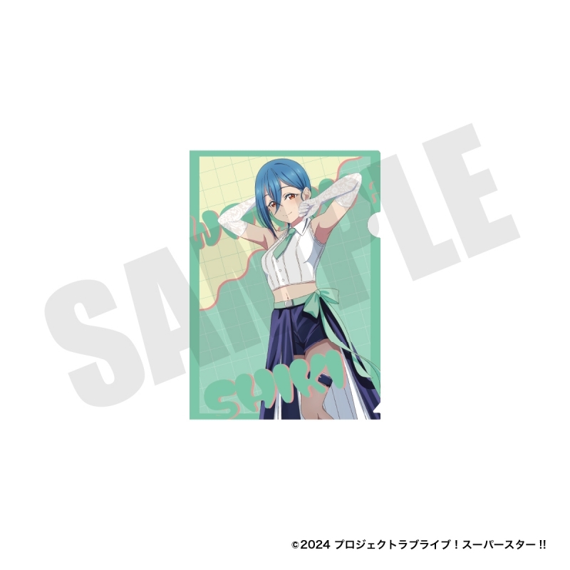【グッズ-クリアファイル】ラブライブ！スーパースター!! A4クリアファイル(若菜四季)