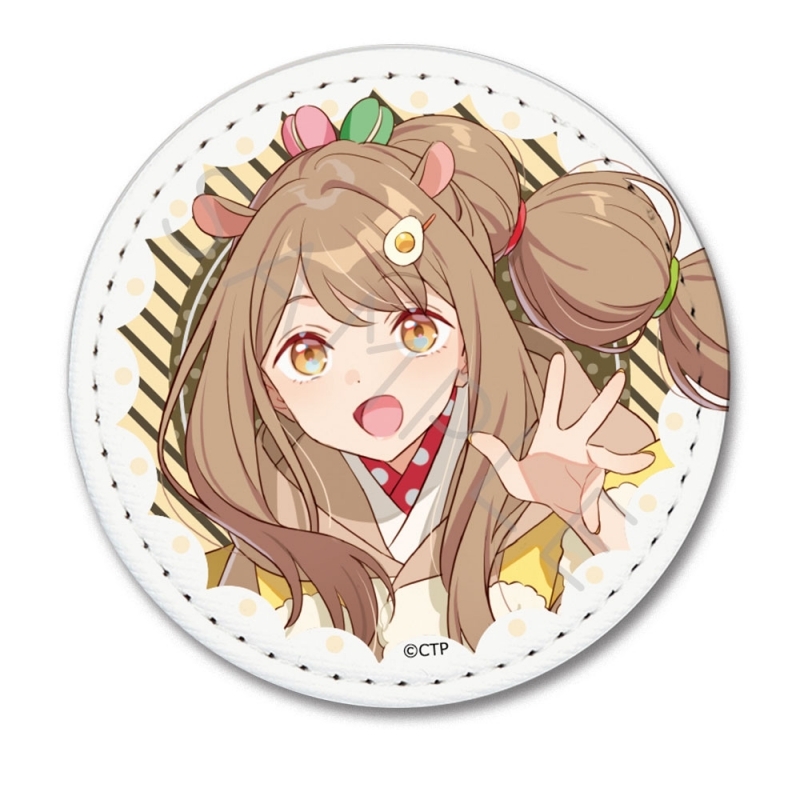 【グッズ-バッチ】超かぐや姫！ レザーバッジ J(諌山真実)