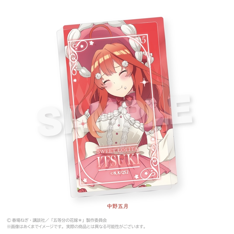 【グッズ-スタンドポップ】五等分の花嫁＊ アクリルブロック スイーツロリータver. 中野五月