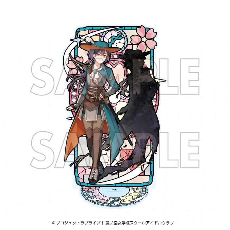 【グッズ-スタンドポップ】ラブライブ！蓮ノ空女学院スクールアイドルクラブ×石川県コラボ第四弾 ステンドグラスアクリルスタンド 桂城 泉