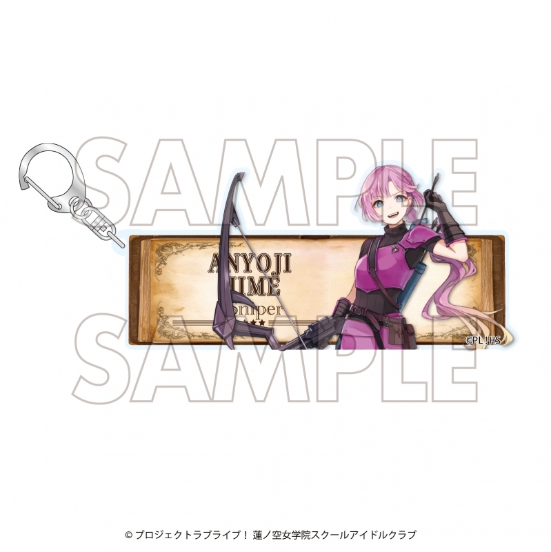 【グッズ-キーホルダー】ラブライブ！蓮ノ空女学院スクールアイドルクラブ×石川県コラボ第四弾 アクリルキーホルダー 安養寺 姫芽