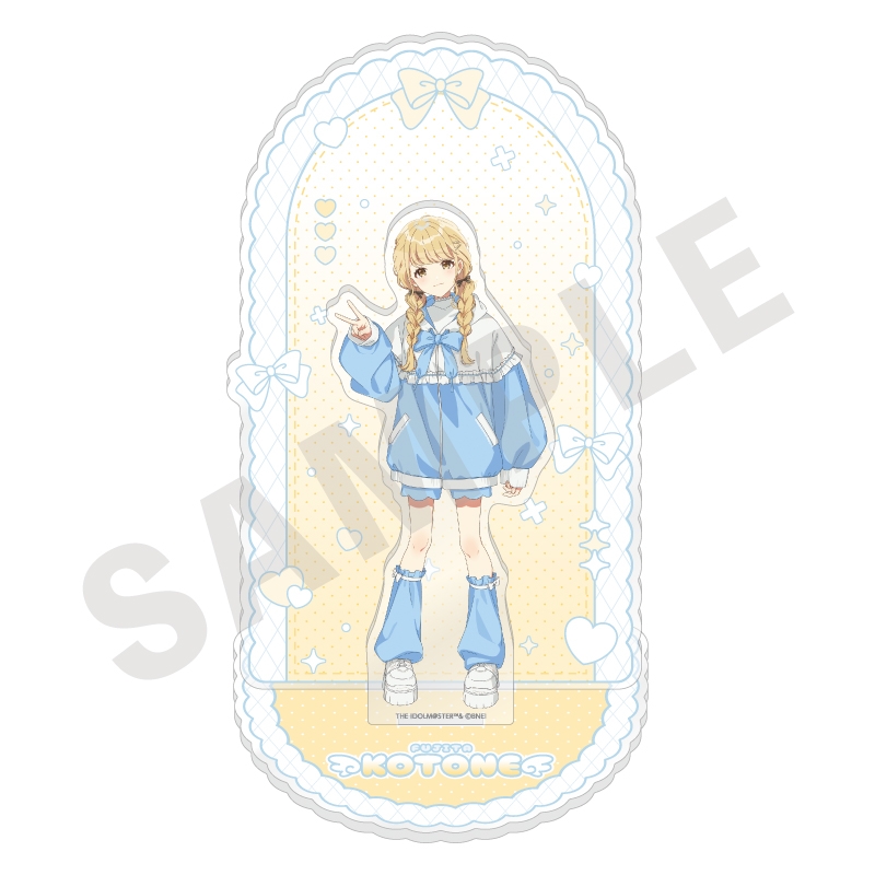 【グッズ-スタンドポップ】学園アイドルマスター アクリルジオラマ（藤田 ことね）