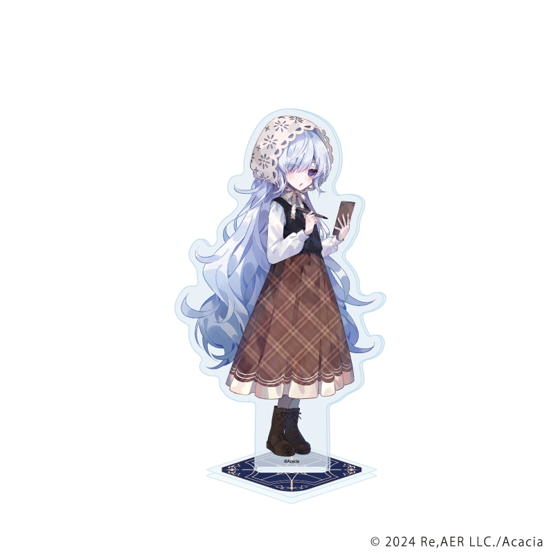 【グッズ-スタンドポップ】魔法少女ノ魔女裁判 アクリルスタンド 03/夏目アンアン カフェ店員ver.(描き下ろしイラスト)