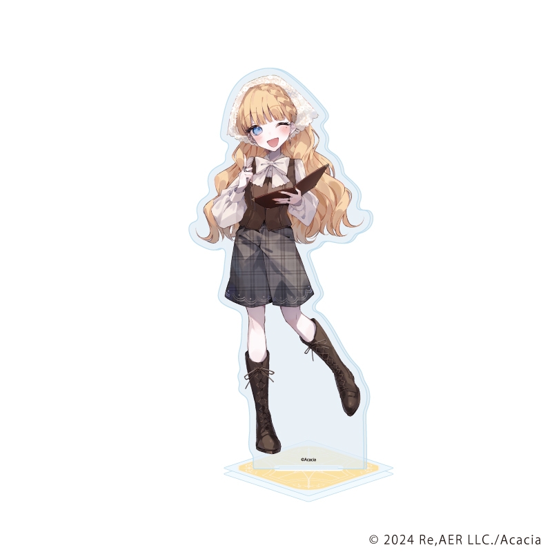 【グッズ-スタンドポップ】魔法少女ノ魔女裁判 アクリルスタンド 06/佐伯ミリア カフェ店員ver.(描き下ろしイラスト)