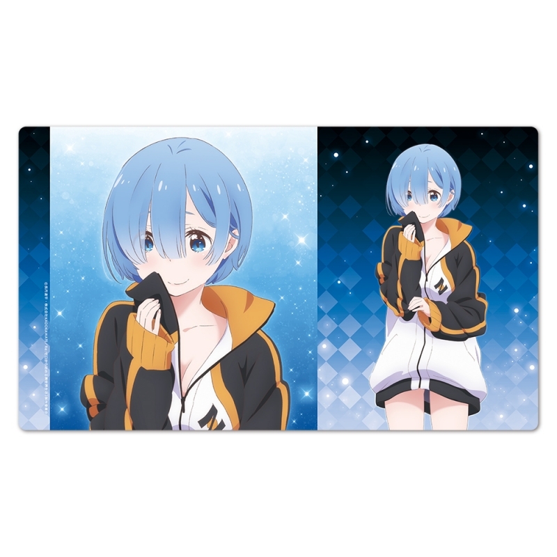 【グッズ-デスクマット】Re:ゼロから始める異世界生活 キャラクターラバーマット レム スバルのジャージver.
