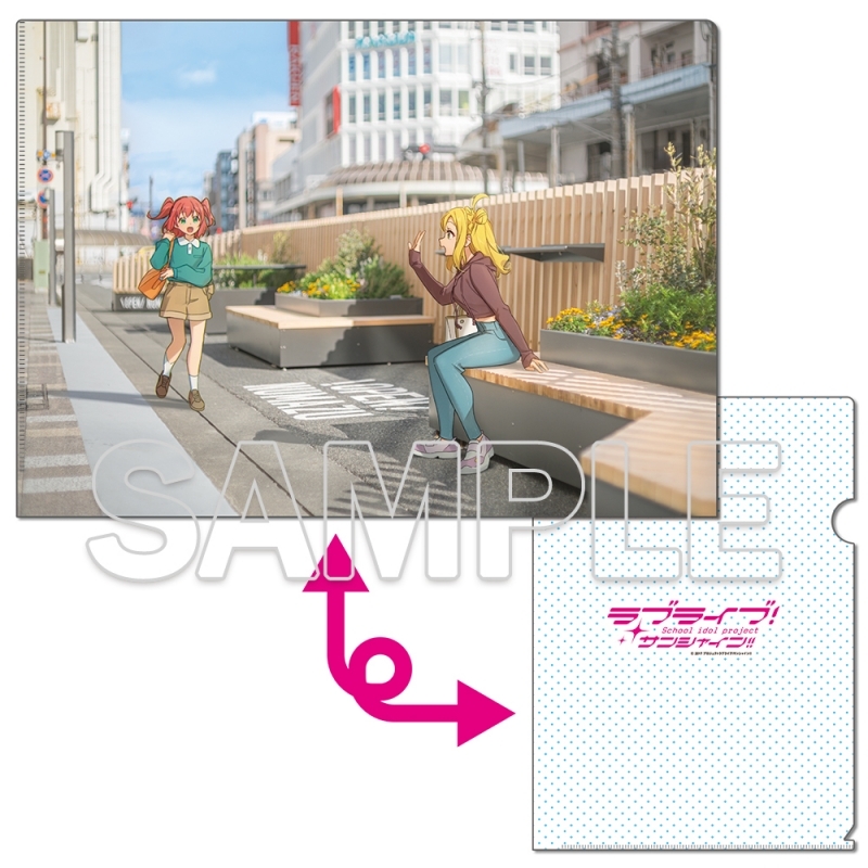 【グッズ-クリアファイル】『ラブライブ！サンシャイン!!』クリアファイル Aqours　鞠莉&ルビィ