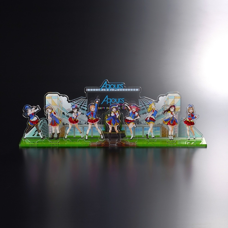 【グッズ-スタンドポップ】ラブライブ！サンシャイン!! 浦の星女学院購買部 ライブステージアクリルジオラマ Aqours 2nd LoveLive! HAPPY PARTY TRAIN TOUR