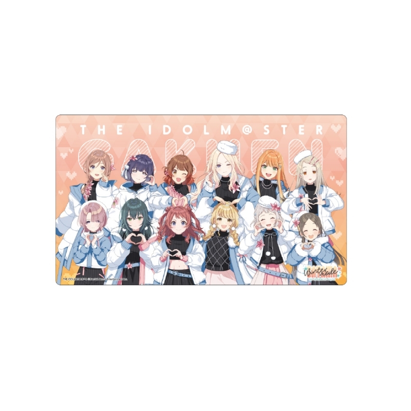 【グッズ-デスクマット】学園アイドルマスター ラバーマット