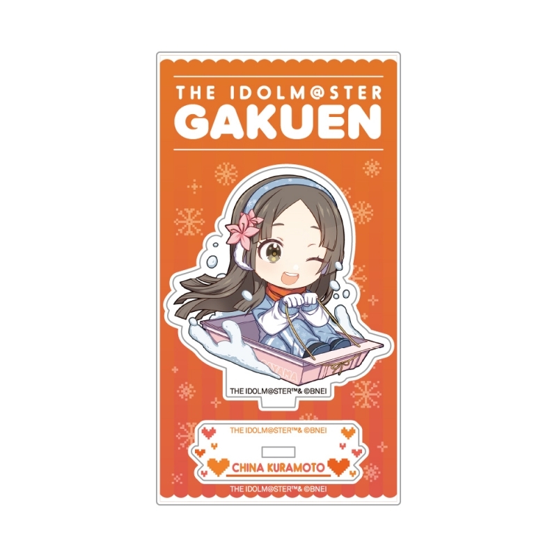【グッズ-スタンドポップ】学園アイドルマスター ミニキャラアクリルスタンド 倉本千奈