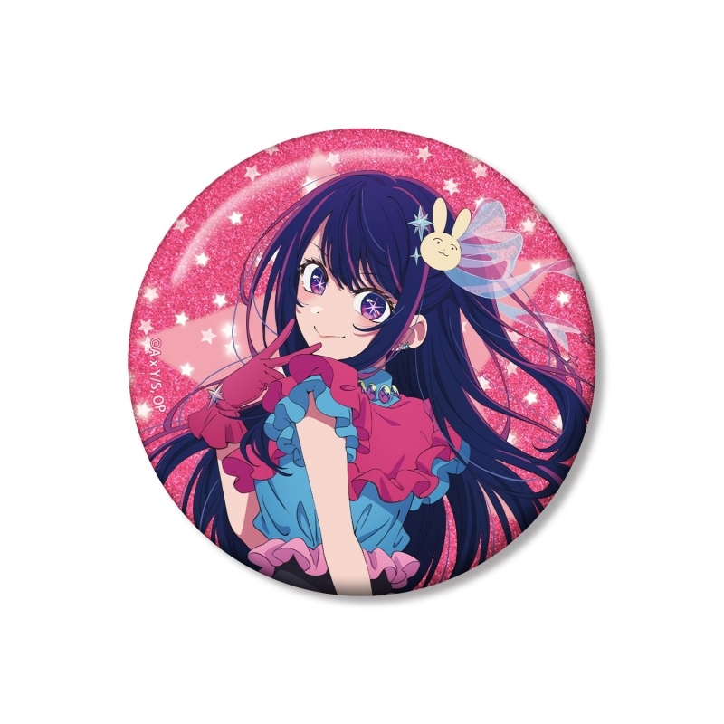 【グッズ-バッチ】【推しの子】 アイ 75mmグリッター缶バッジ