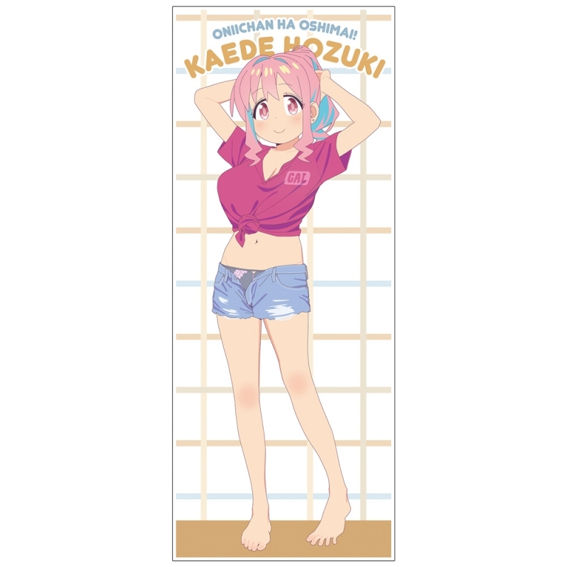 【グッズ-タオル】お兄ちゃんはおしまい！ 描き下ろし 穂月かえで ハイブリッドフェイスタオル 銭湯上がりのお着替えVer.
