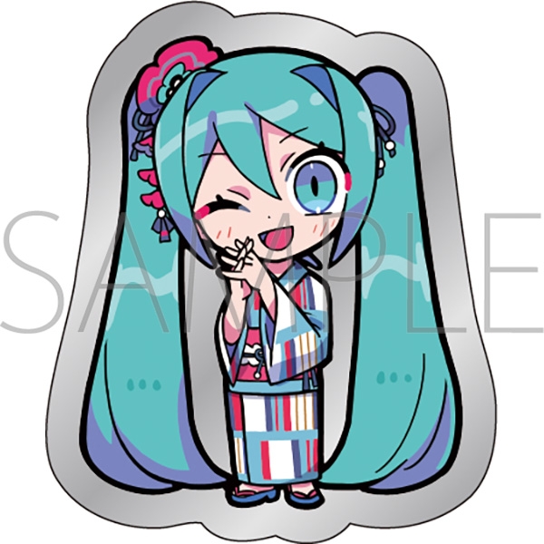 【グッズ-ピンブローチ】初音ミクシリーズ ピンバッジ 初音ミク