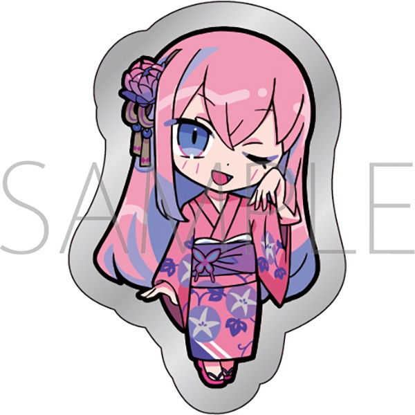 【グッズ-ピンブローチ】初音ミクシリーズ ピンバッジ 巡音ルカ