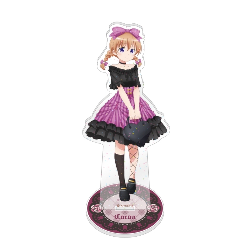 【グッズ-スタンドポップ】ご注文はうさぎですか？ BLOOM ラメ入りアクリルスタンド / ココア
