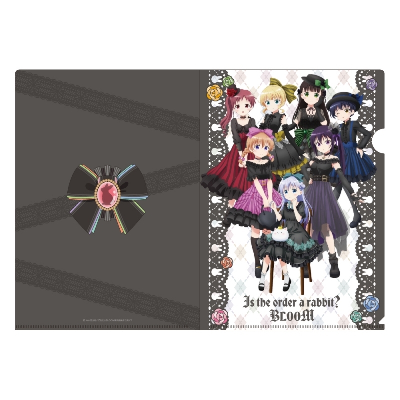 【グッズ-クリアファイル】ご注文はうさぎですか？ BLOOM クリアファイル