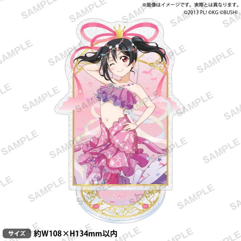 【グッズ-スタンドポップ】ラブライブ！スクールアイドルフェスティバル きらりんアクリルスタンド μ's 人魚ver. 矢澤にこ