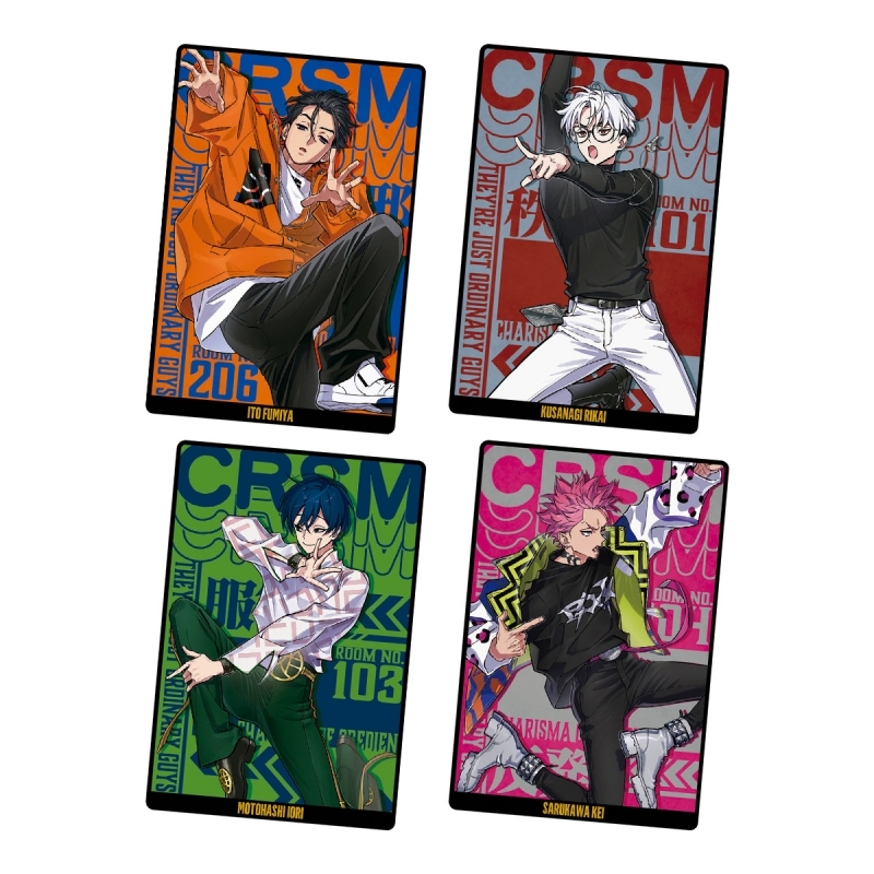 【グッズ-食品】超人的シェアハウスストーリー『カリスマ』 ツインウエハース