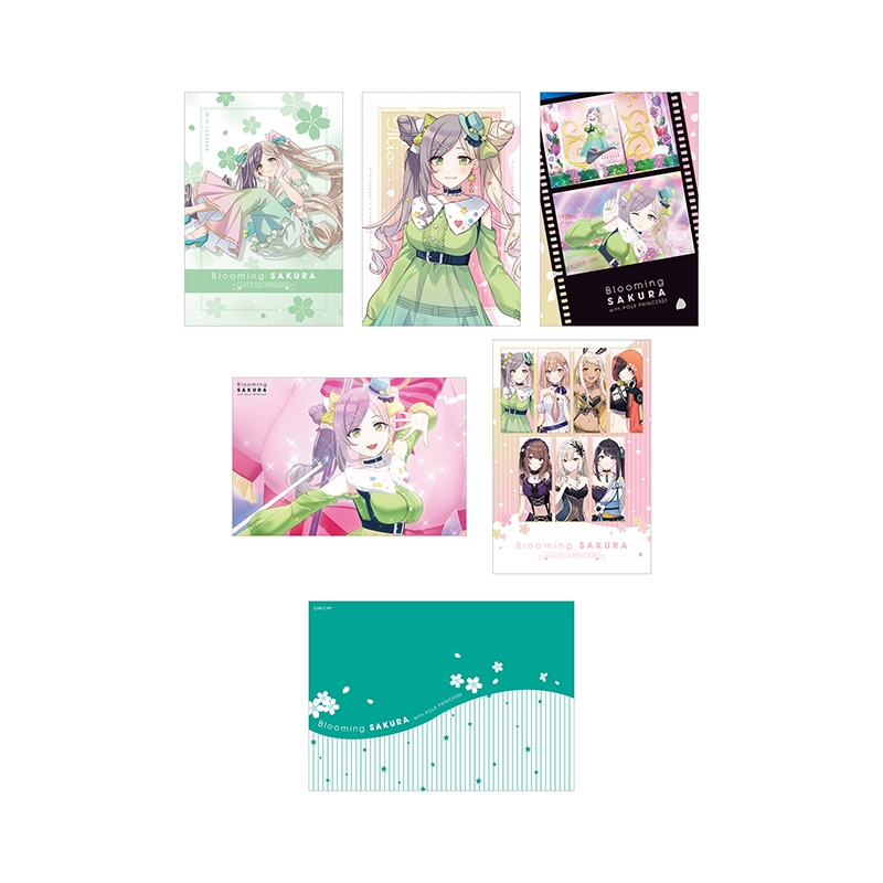 【グッズ-ポストカード】ポールプリンセス!! ～Blooming SAKURA～ ポストカードセット 東坂 ミオ