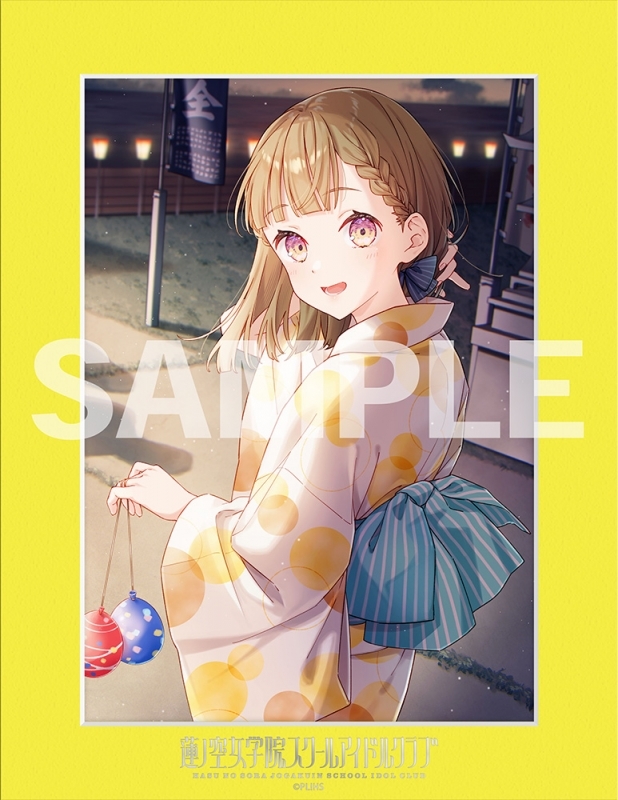 【グッズ-ボード】ラブライブ！蓮ノ空女学院スクールアイドルクラブ 104期メモリアルキャラファインマット Ver.Connect Girls 徒町 小鈴