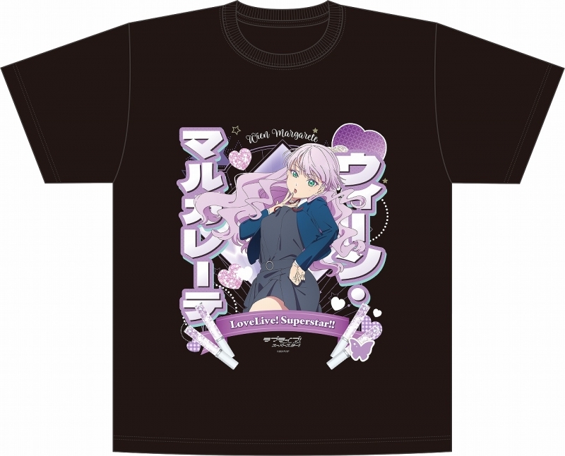 【グッズ-Tシャツ】ラブライブ！スーパースター!! ウィーン・マルガレーテ 応援Tシャツ【ゲーマーズ限定】
