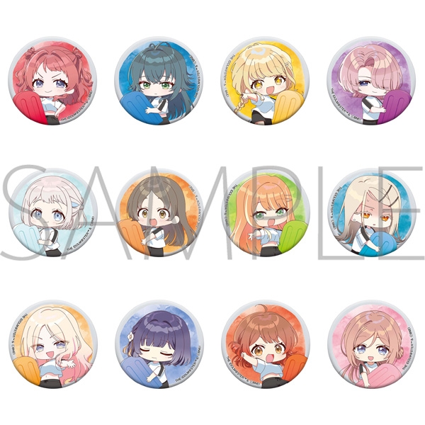 【グッズ-バッチ】学園アイドルマスター オーロラキャラバッジコレクション