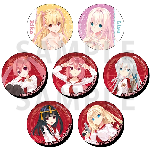 【グッズ-バッチ】緋弾のアリア ホログラムカンバッジ(ブラインド) vol.2【催事商品】
