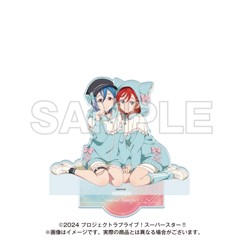 【グッズ-スタンドポップ】ラブライブ！スーパースター!! ゆめかわガーリーcollection 2025 ビッグアクリルスタンド メイ＆四季