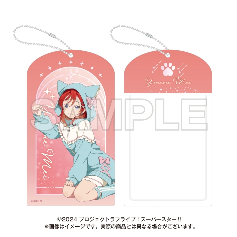 【グッズ-カードケース】ラブライブ！スーパースター!! ゆめかわガーリーcollection 2025 カードホルダー 米女メイ