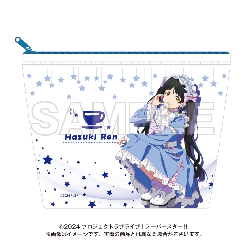 【グッズ-ポーチ】ラブライブ！スーパースター!! ゆめかわガーリーcollection 2025 クリアポーチ 葉月 恋