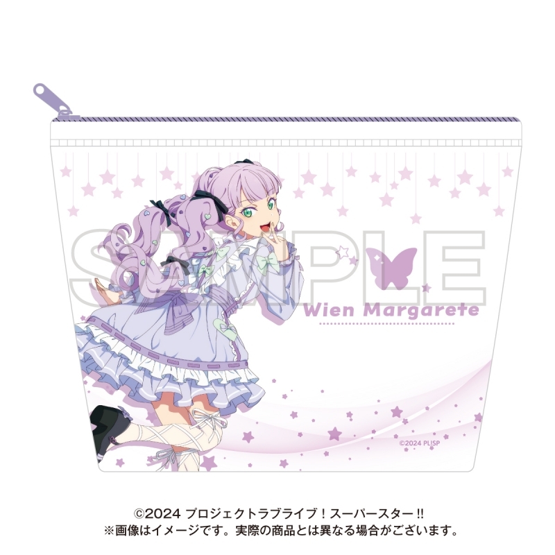 【グッズ-ポーチ】ラブライブ！スーパースター!! ゆめかわガーリーcollection 2025 クリアポーチ ウィーン・マルガレーテ