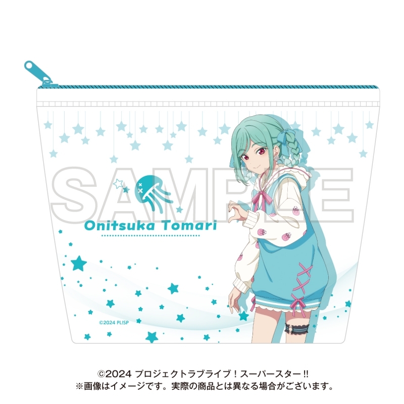 【グッズ-ポーチ】ラブライブ！スーパースター!! ゆめかわガーリーcollection 2025 クリアポーチ 鬼塚冬毬