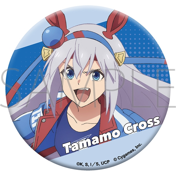 【グッズ-バッチ】ウマ娘 シンデレラグレイ グリッター缶バッジ/タマモクロス