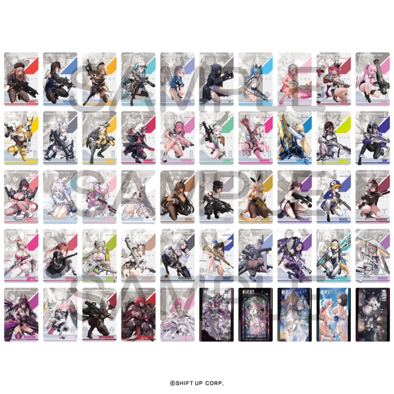 【グッズ-カード】勝利の女神：NIKKE ガンガールメタルカードコレクションVol.1【再販】