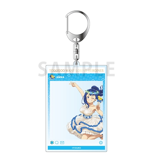 【グッズ-キーホルダー】負けヒロインが多すぎる！ SNS風アクリルキーホルダー 八奈見杏菜 1st anniversary ver.【催事商品】