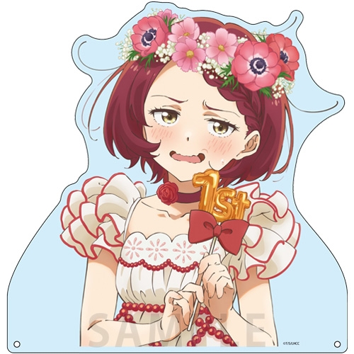 【グッズ-スタンドポップ】負けヒロインが多すぎる！ 特大ダイカットアクリルボード 小鞠知花 1st anniversary ver.【催事商品】